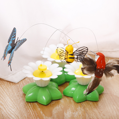 Interactive Rotating Butterfly Cat Toy for Endless Fun