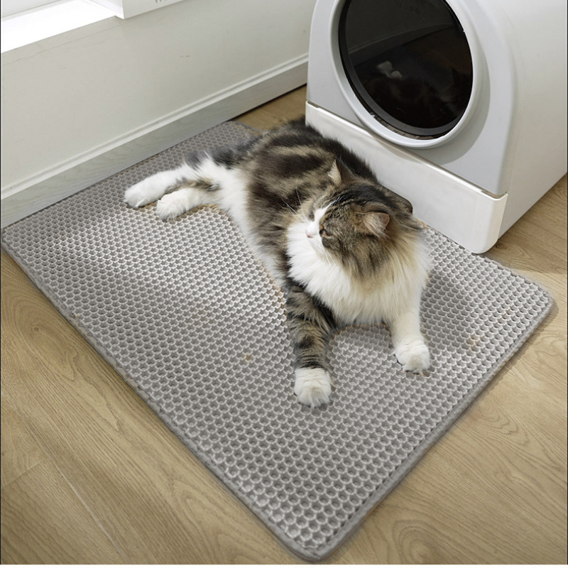 Durable Cat Litter Mat for Easy Cleanup & Reduced Mess