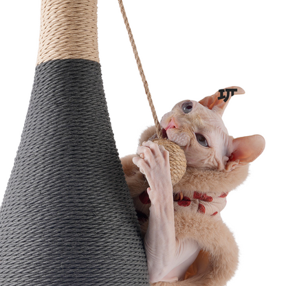 Durable Bottle-Shaped Sisal Cat Scratching Post - Fun & Interactive
