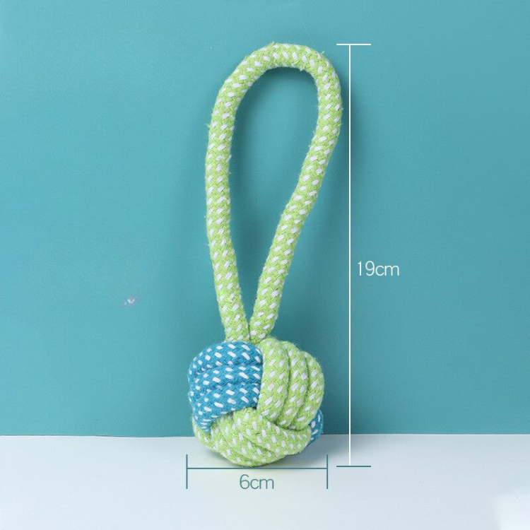 Durable Dog Toy: Knotted Rope Tug for Interactive Play