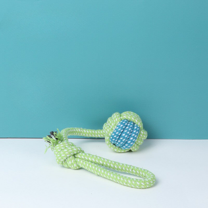 Durable Dog Toy: Knotted Rope Tug for Interactive Play