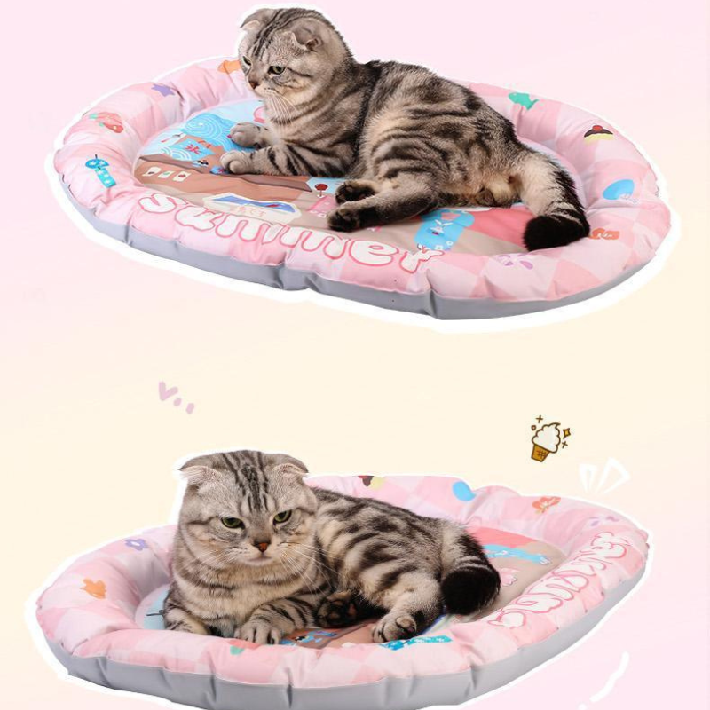 Cooling Pet Bed for Cats & Dogs - Refreshing Ice Pad
