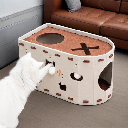 Durable Cat Scratching Board & Bed - Fun Pet Accessory