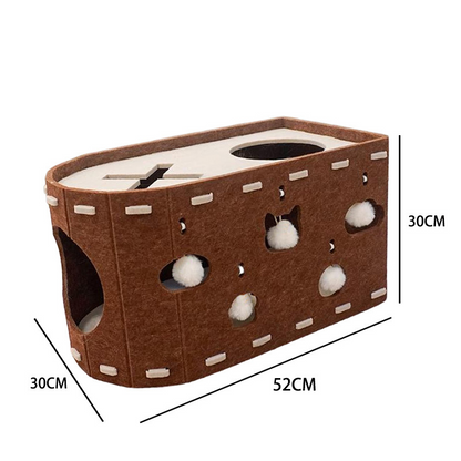 Durable Cat Scratching Board & Bed - Fun Pet Accessory