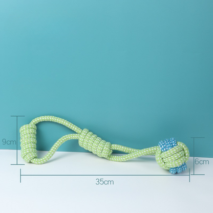 Durable Dog Toy: Knotted Rope Tug for Interactive Play