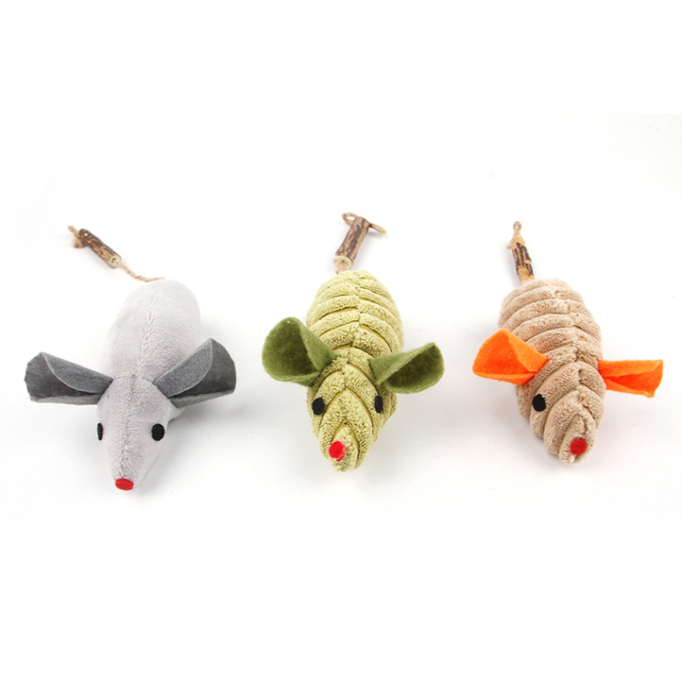 Interactive Plush Catnip Mouse Toys for Engaging Playtime