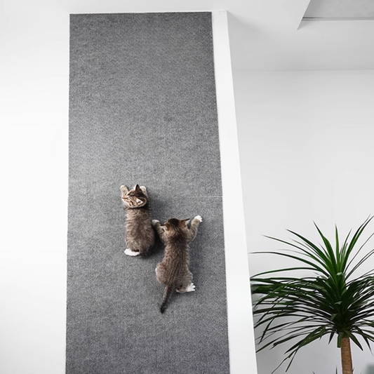 Interactive Wall Cat Toy - Scratch & Play Mat for Fun!