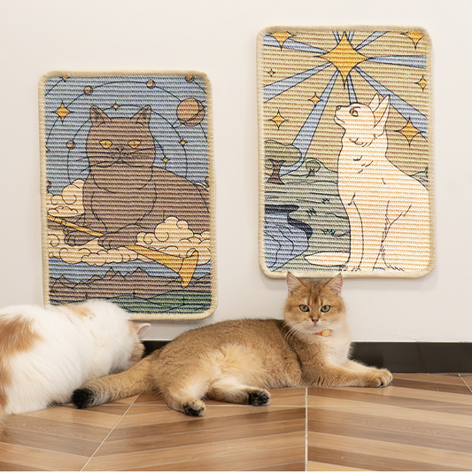 Durable Sisal Cat Scratching Board - Stylish Pet Accessory