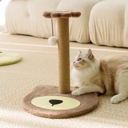Durable Compact Cat Toy: Fun Scratching Post for Kittens