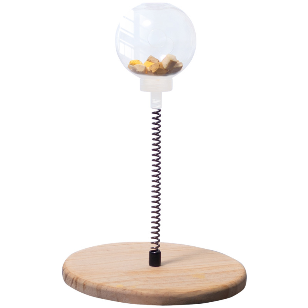 Interactive Cat Toy Dispenser for Fun Treats & Playtime