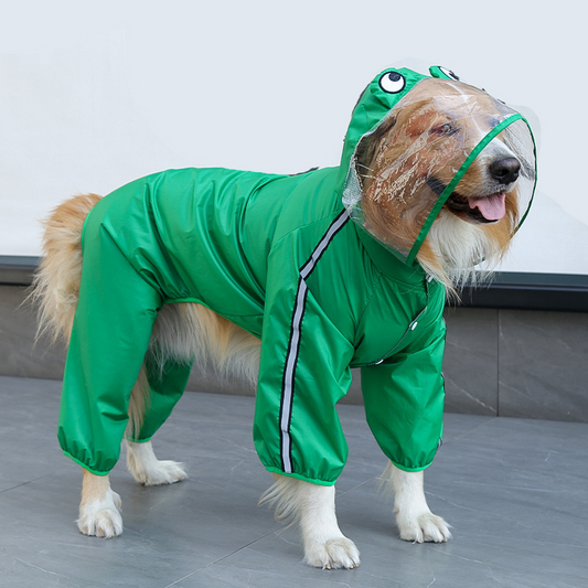 Durable Waterproof Dog Raincoat for All-Weather Protection