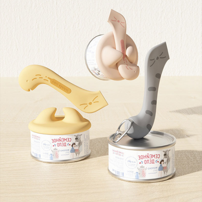 Durable Cat Can Lid Opener - Easy Sealing Cover for Freshness