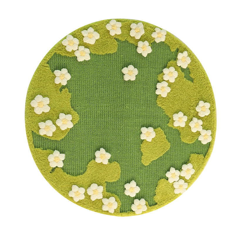 Durable Cat Toy: Flower Sisal Scratcher Mat for Fun Playtime