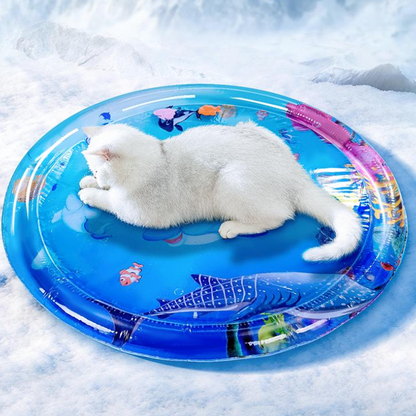 Cooling Cat Mat for Summer Comfort - Pet Accessory