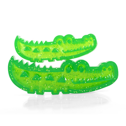 Durable Crocodile Dog Toy for Teething and Chewing Fun
