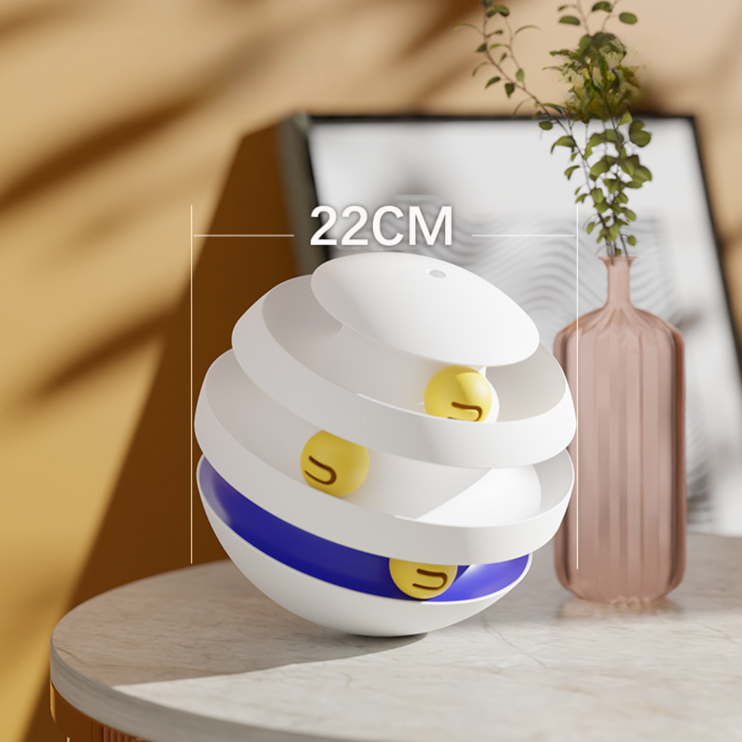 Interactive Cat Toy: Engaging Tumbler Ball for Fun Playtime