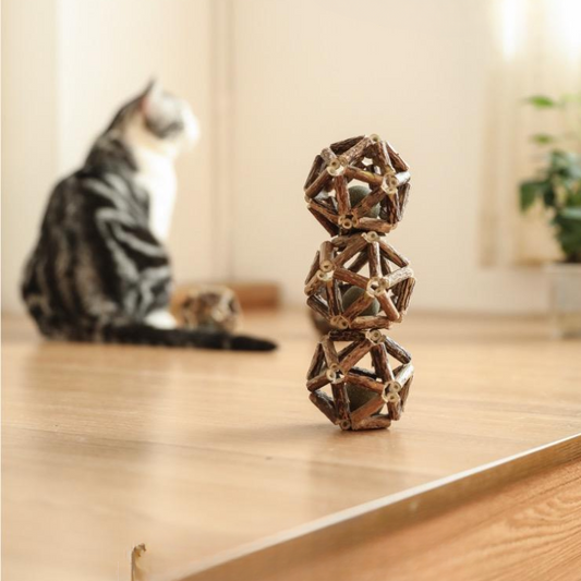 Durable Natural Catnip Toys for Chewing Fun