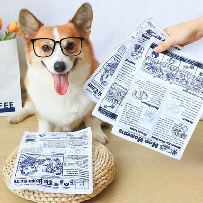 Interactive Pet Crinkle Paper Toys for Fun Playtime