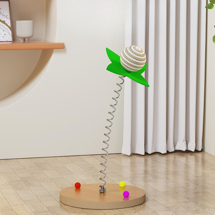 Interactive Sisal Ball Cat Toy for Endless Fun