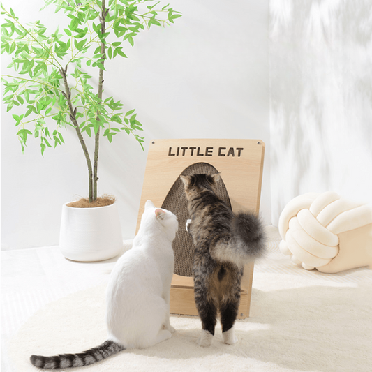 Durable Cat Scratching Board - Fun Corrugated Paper Scratcher