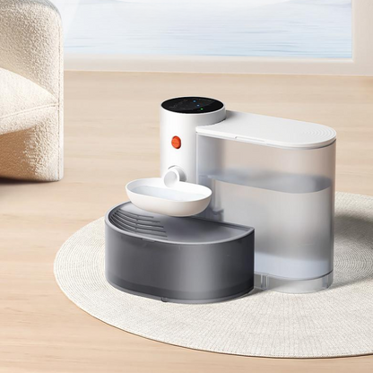 Rechargeable Cat Drinking Fountain with Automatic Flowing Water