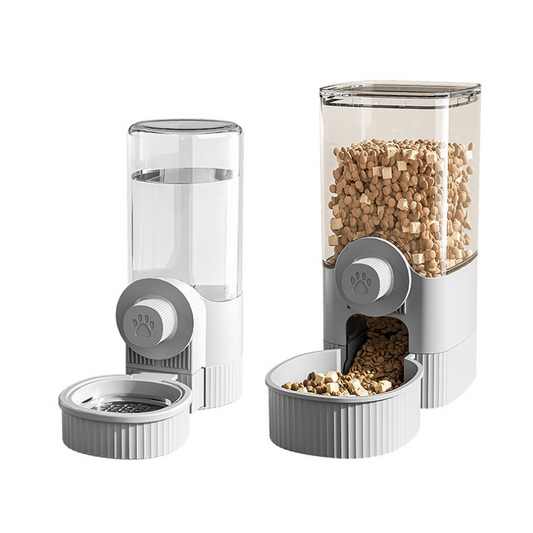 Smart Pet Feeder & Water Dispenser: Hassle-Free Feeding!