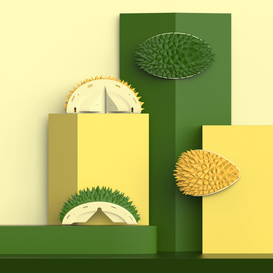 Interactive Durian Cat Groomer Brush with Catnip