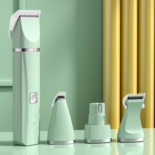 4-in-1 Pet Grooming Tool for Effortless Fur Trimming
