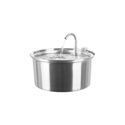 Durable Stainless Steel Pet Water Fountain for Fresh Hydration