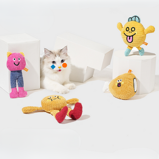 Interactive Plush Squeaker Dog Toys for Endless Fun