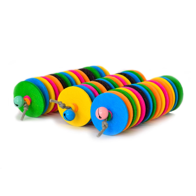 Durable Colorful Cat Chew Toys - 3-Pack for Fun Playtime