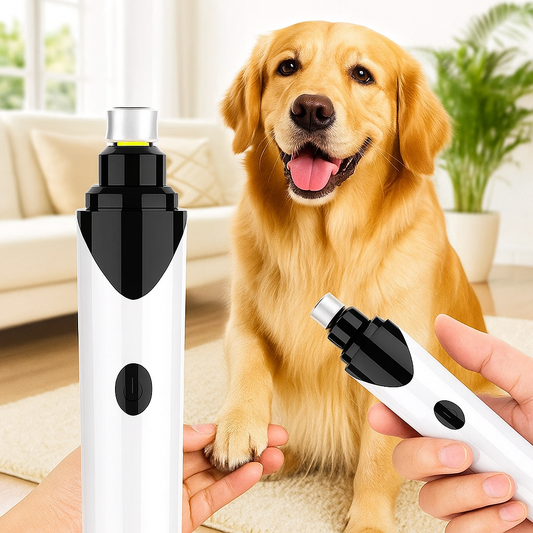 Quiet Pet Nail Grinder - Safe & Painless Grooming Tool