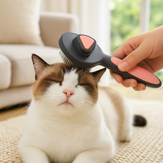 Pet Grooming Tool: Effective Hair Remover Slicker Brush