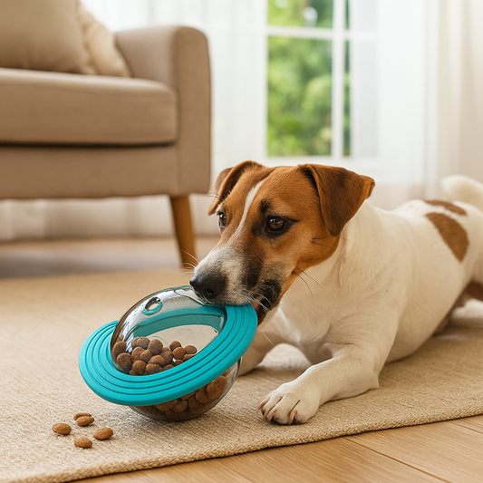 Interactive Dog Toy: Fun Treat Dispenser for Playtime!