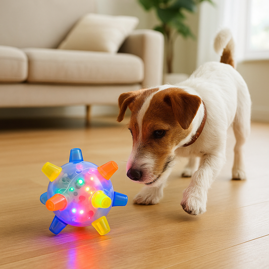 Interactive Jumping Dog Toy for Active Playtime Fun