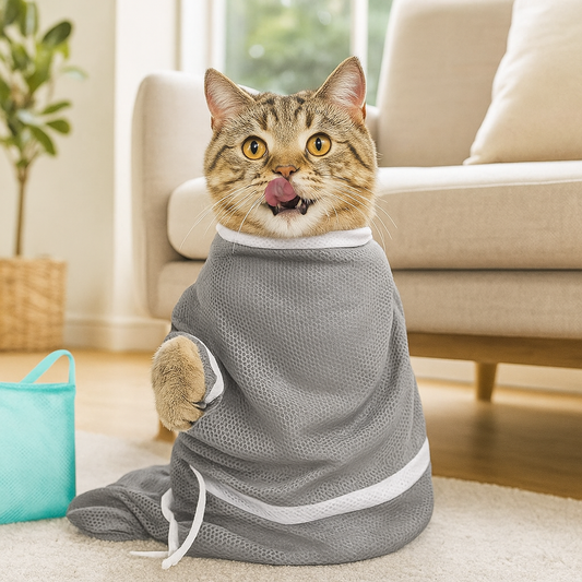 Versatile Pet Grooming Tool for Stress-Free Bathing