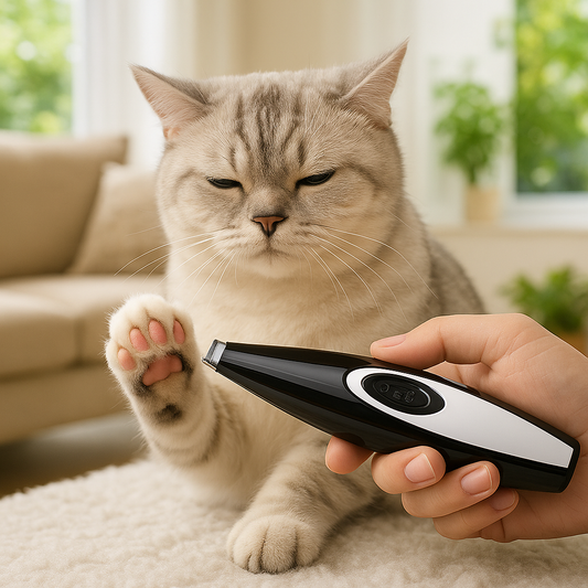 Rechargeable Pet Grooming Tool for Effortless Trimming
