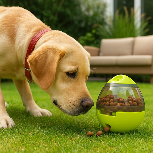 Interactive Dog Toy: IQ Treat Ball for Fun & Engagement