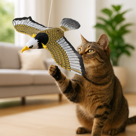 Interactive Cat Toy: Fun Simulation Bird for Engaging Play