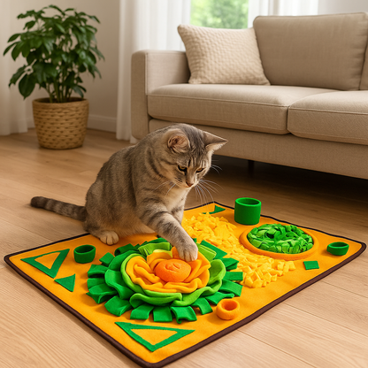 Interactive Large Snuffle Mat for Dogs - Fun Feeding Toy