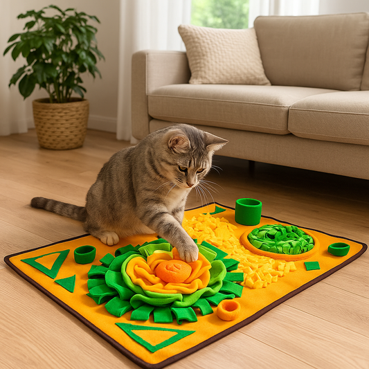 Interactive Large Snuffle Mat for Dogs - Fun Feeding Toy