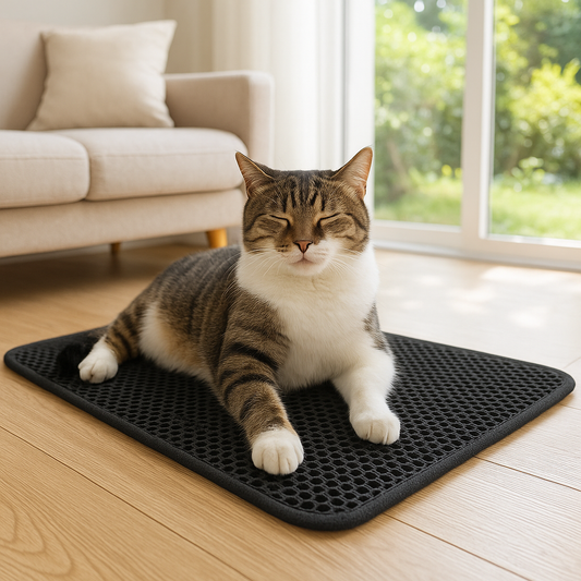 Durable Cat Litter Mat for Easy Cleanup & Reduced Mess
