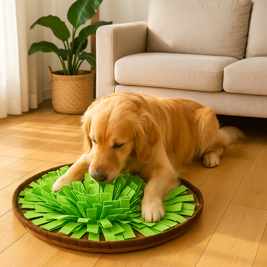 Interactive Dog Snuffle Mat for Engaging Feeding Fun