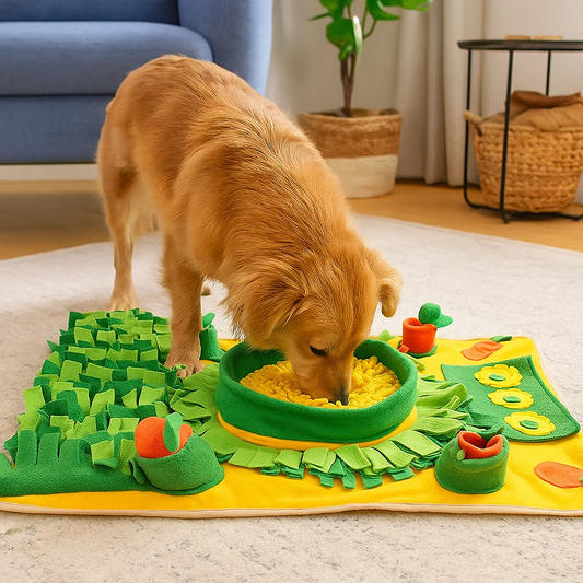 Interactive Snuffle Mat for Engaging Dog Training Fun