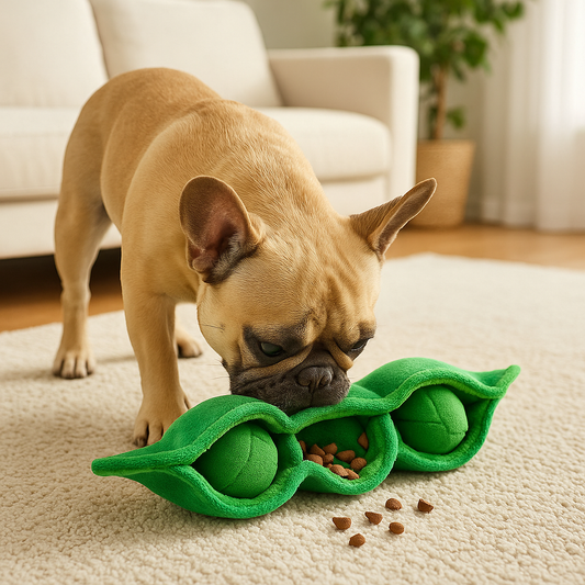 Interactive Peas in a Pod Dog Snuffle Toy for Fun Playtime