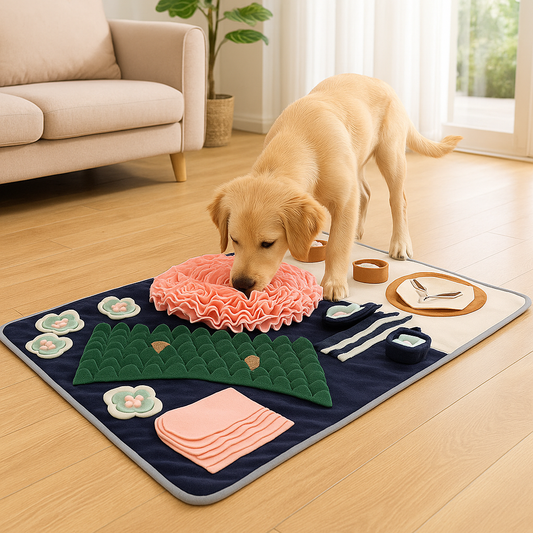 Interactive Dog Toy Snuffle Mat for Engaging Playtime