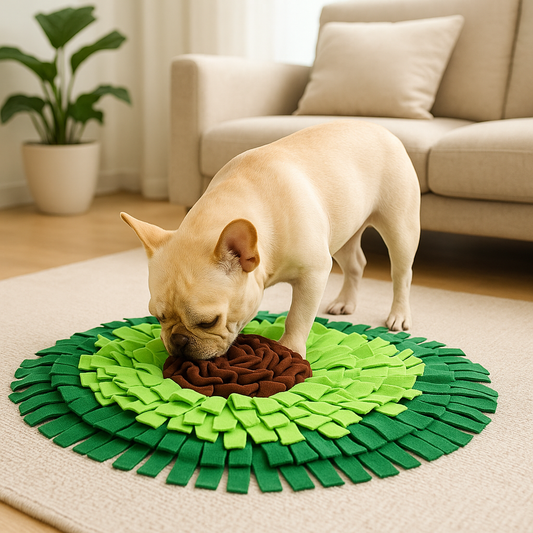 Interactive Avocado Dog Snuffle Mat for Nose Training Fun