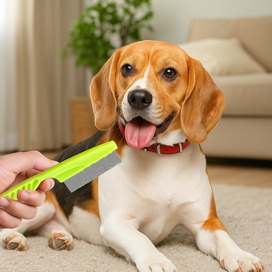 Cat Flea Comb - Effective Grooming Tool for Tick Removal