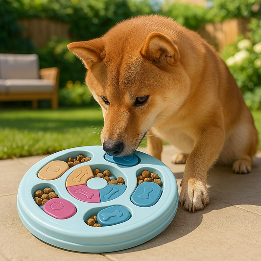 Interactive Dog Toy Puzzle Feeder for IQ Training Fun
