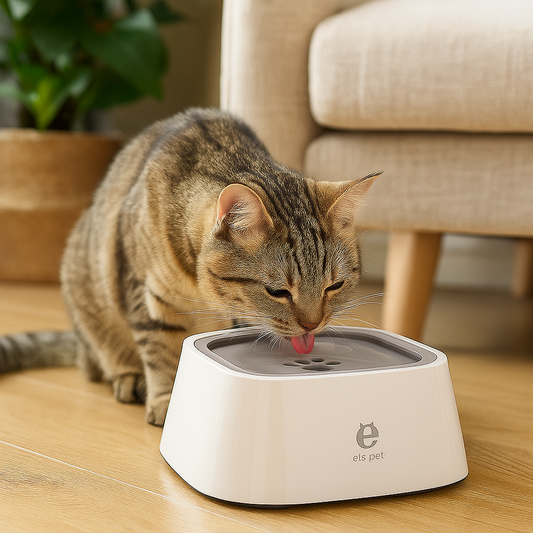 Floating Pet Water Bowl - Interactive Dog & Cat Accessory